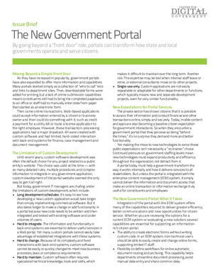 The New Government Portal | icma.org